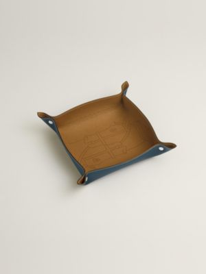 Mises et Relances Quadrige change tray - Brown | Hermès USA